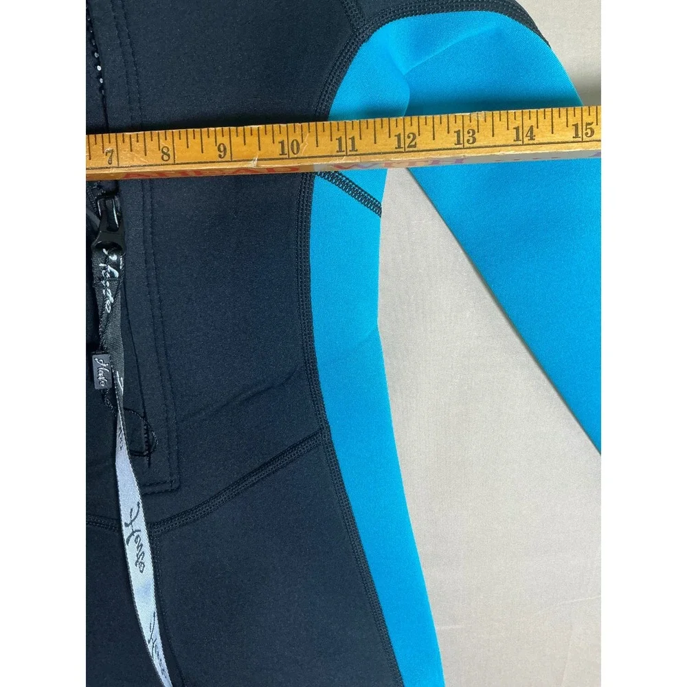 Hevto KidsWetsuit 3/2mm Neoprene Full Body ScubaDiving Surfing Blue Black Size 5